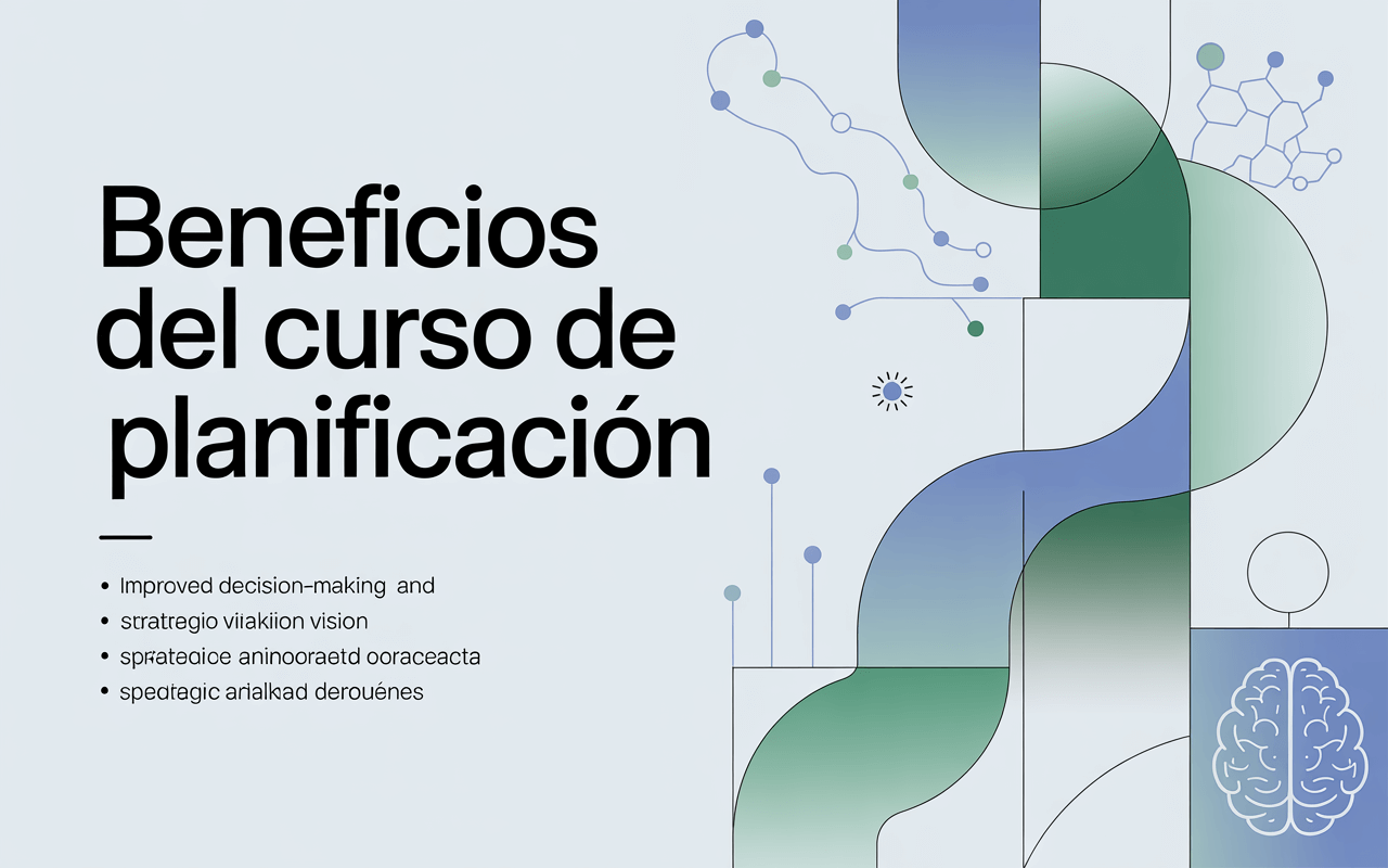 Beneficios del curso de planificación